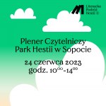 Plener Czytelniczy w sopockim Parku Hestii - 24.06